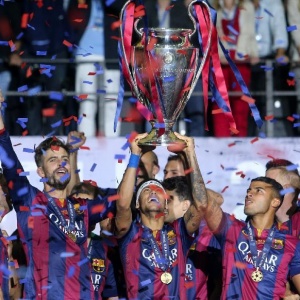 V ktorom roku sa hralo finále Ligy Majstrov, v ktorom Barcelona zdolala Juventus?