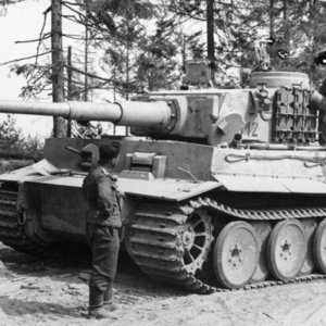 Ťažký tank na obrázku patril k najlepším tankom vo vojne a bol známy pod označením